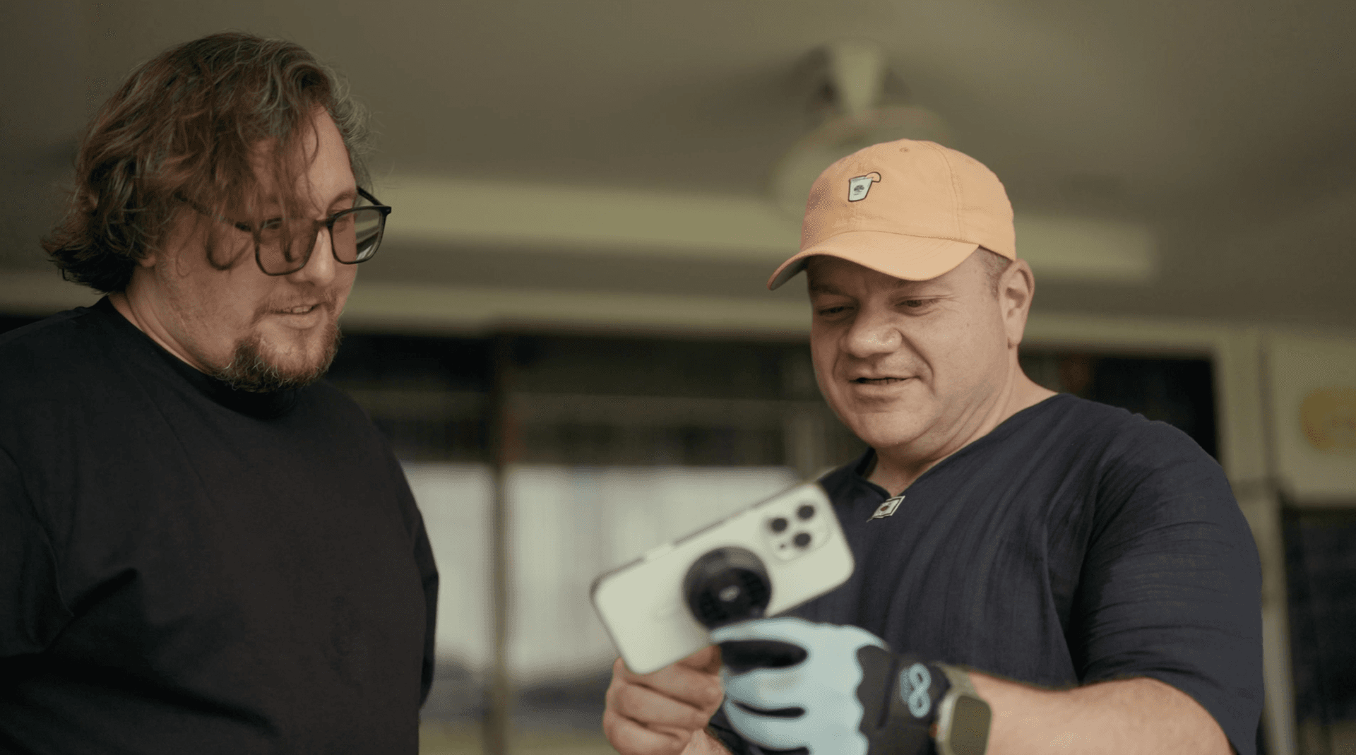 Golfers using GolfTrak